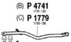 FENNO P4741 Exhaust Pipe